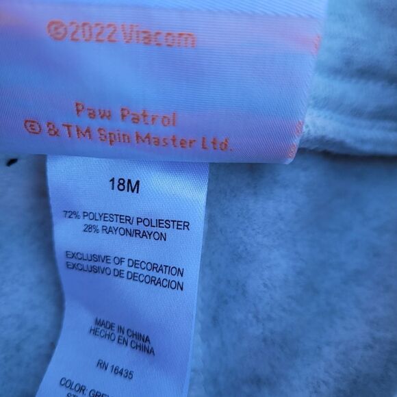 Paw Patrol Sweat Pants Nickelodeon 18M - Picture 4 of 5